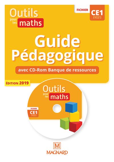 Outils pour les Maths CE1 (2019) - Banque de ressources du fichier sur CD-Rom avec guide pédagogique papier - Patrice Gros - Livre CD-ROM