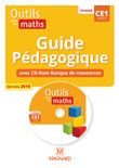Outils pour les Maths CE1 (2019) - Banque de ressources du fichier sur CD-Rom avec guide pédagogique papier