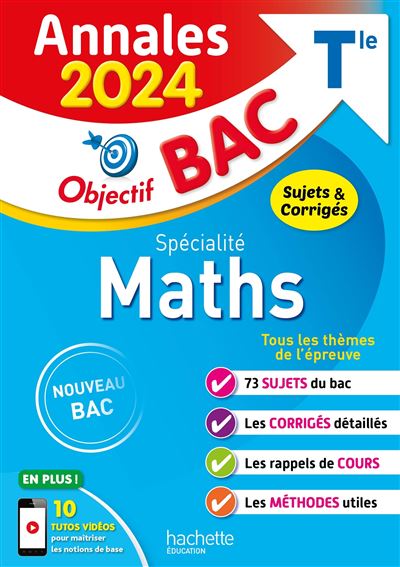 Annales Bac Maths 2024