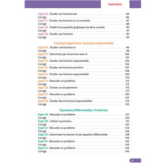 Annales Objectif BAC 2024 - Spécialité Maths