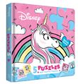 MINNIE - Mon Petit Livre Puzzle - 5 puzzles 9 pièces - Spécial licorne - Disney