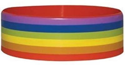 Wisybands Pride stripes