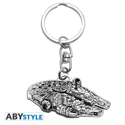 STAR WARS-PORTE-CLES METAL-MILLENNIUM FALCON