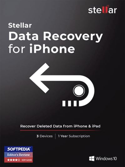 Stellar Data Recovery for iPhone Windows V5.0.0.6 / Version : V5.0.0.6