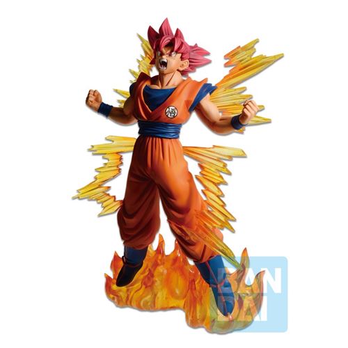 Figurine Bandaï 8924 Dragon Ball Z Ichibansho Super Saiyan God Goku 20 cm