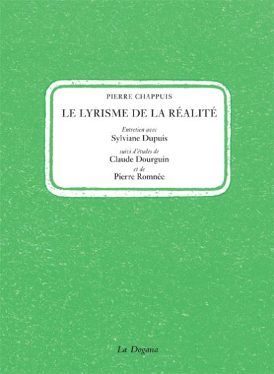 Le lyrisme de la réalité