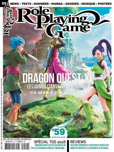 Role Playing Game 59 octobre-décembre 2018