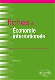 Fiches d'économie internationale