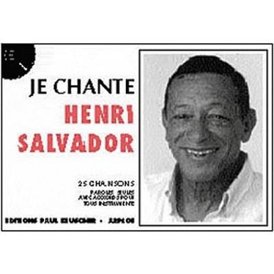 Je chante - Henri Salvador - broché