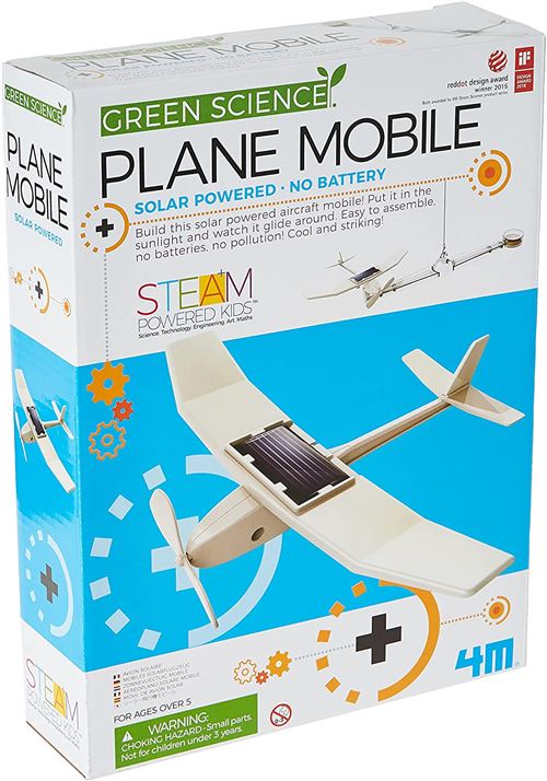 Non Communiqué Bleu 4M Solar Plane Mobile