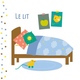 Mon P'tit Hemma - Coloriage pour les petits - La maison