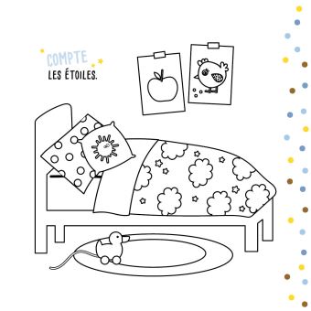 Mon P'tit Hemma - Coloriage pour les petits - La maison