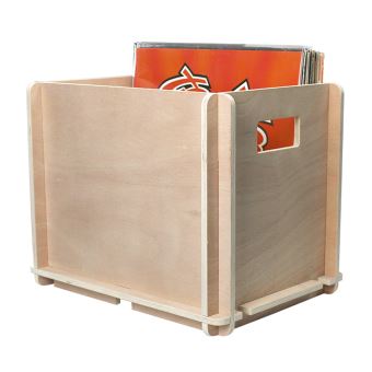 Riomijun Boîte de rangement pour disques vinyle avec couvercles Boîtes  organisateur de disques de 12 pouces pour caisse de rangement pour  porte-album (1pc) : : Cuisine et Maison