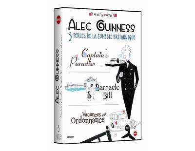 Alec Guinness : 3 perles de la comédies : Captain's Paradise, Barnacle Bill, Vacances sur ordonnance Coffret DVD