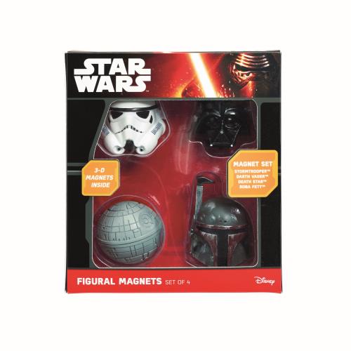 Unto Set De 4 Icônes Aimant Under Toys Star Wars 5 Cm