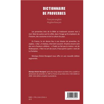 Dictionnaire de proverbes