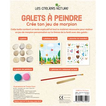 Galets a peindre cree ton jeu de morpion