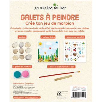 Galets a peindre cree ton jeu de morpion
