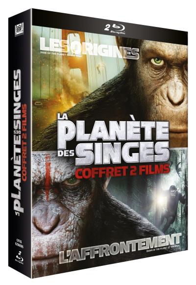 Coffret La Planète des singes 2 films Blu-ray