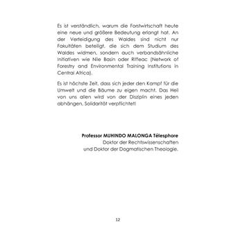 Die bäume und wälder der demokratischen republik kongo