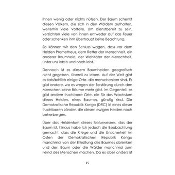 Die bäume und wälder der demokratischen republik kongo