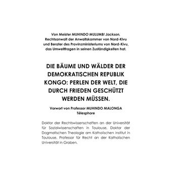 Die bäume und wälder der demokratischen republik kongo