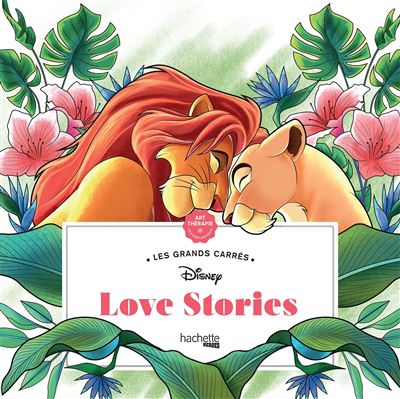 Coloriages mystères Disney - Love Stories