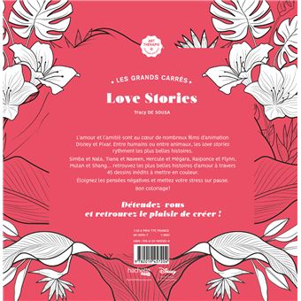 Les grands carrés Disney Love stories