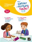 Mon cahier d'écriture facile ! adapté aux enfants DYS ou en difficulté d'apprentissage