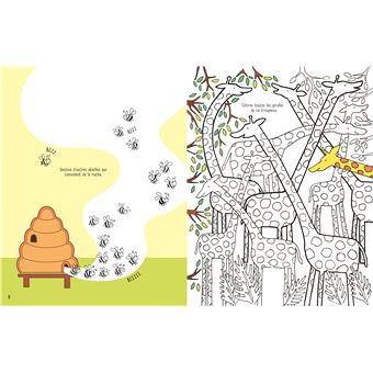 Mon cahier de dessins, gribouillages et coloriages