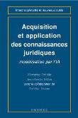 Acquisition et application des connaissances juridiques