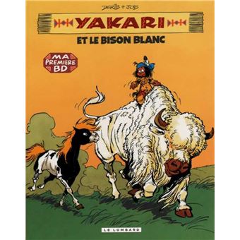 Affiche YAKARI Indien Cheval Petit Tonnerre Bison Blanc - Poster Enfant