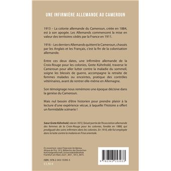 Une infirmière allemande au Cameroun 1913-1916