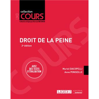 Droit de la peine, 2ème édition
