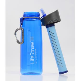Filtration de l'eau pour la survie - Paille lifestraw mountain blue