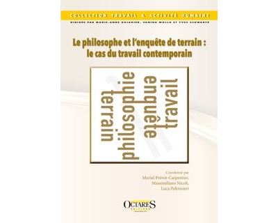 Le philosophe et l'enquête de terrain - Muriel Prevot-Carpentier - broché