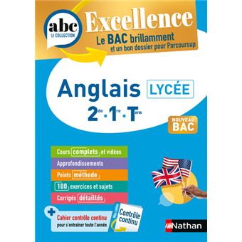 Abc Bac Excellence Anglais 2de 1re Term Broche Christelle Brouteele Guille Caroline Gallicher Falguiere Achat Livre Fnac