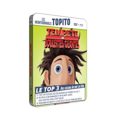Tempête de boulettes géantes Boîtier métal Combo Blu-ray + DVD