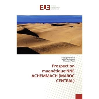 Prospection magnétique:NNE ACHEMMACH (MAROC CENTRAL) - 1