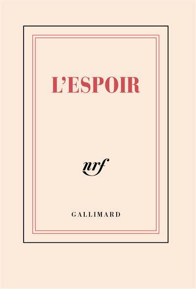 Carnet poche L'Espoir (papeterie)