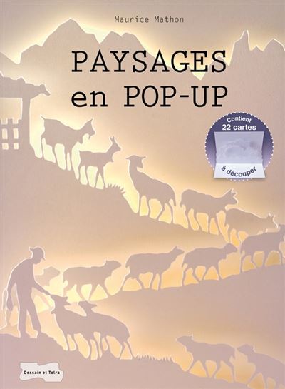 Paysages en Pop-up - Maurice Mathon - broché