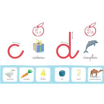 Mon abcd à toucher Montessori