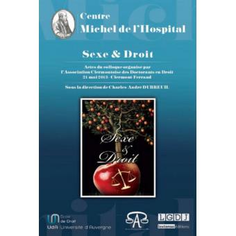 Sexe et droit