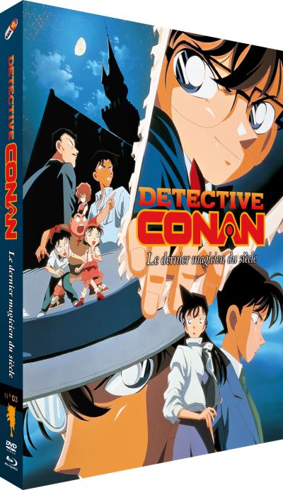 Détective Conan Film 3 : Le dernier magicien du siècle Combo Blu-ray