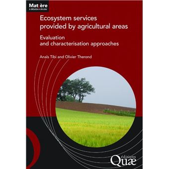 Ecosystem services provided by agricultural areas