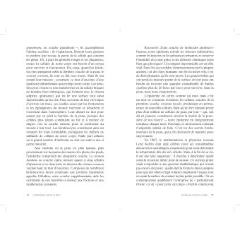 L'incroyable vie de la peau