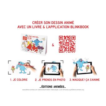 Cahier de dessin animé - Il était une fois la Vie