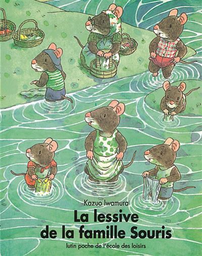 La lessive de la famille souris - Kazuo Iwamura - (donnée non spécifiée)