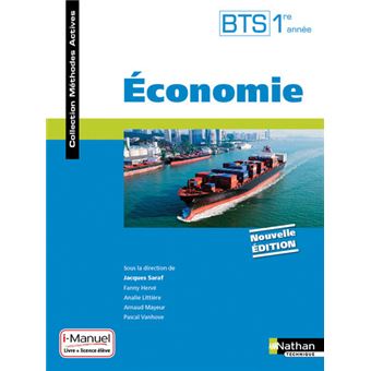 Economie BTS 1re année : i-manuel, livre + licence élève