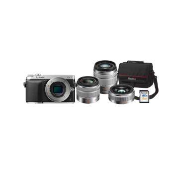 Panasonic GX7+14-42 + 45-150 + 20/1.7 + Carte SDHC 8 Go + Etui - 1